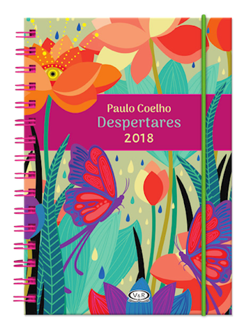AGENDA 2018 DESPERTARES - MARIPOSAS - ANILLADA