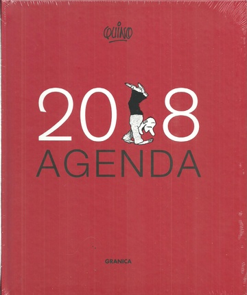 Quino 2018, Agenda encuadernada- Roja